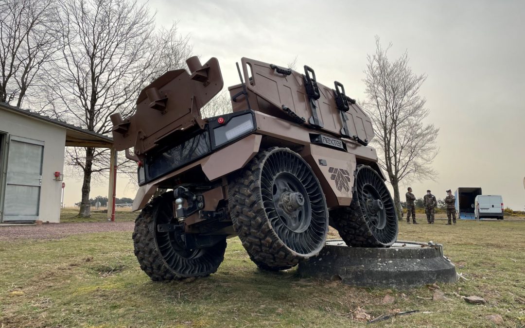 Nexter is selected by the Italian Army to evaluate its robotic platforms 