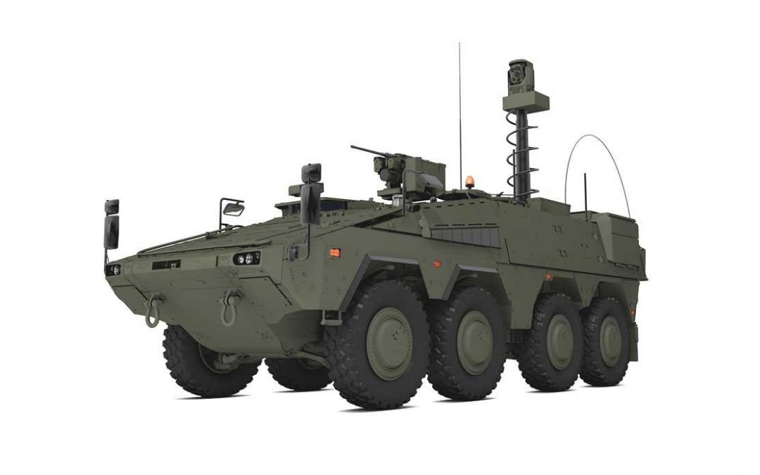 PROTECTOR RS4 CHOSEN FOR BOXER VEHICLE WITH NEW MISSION MODULE