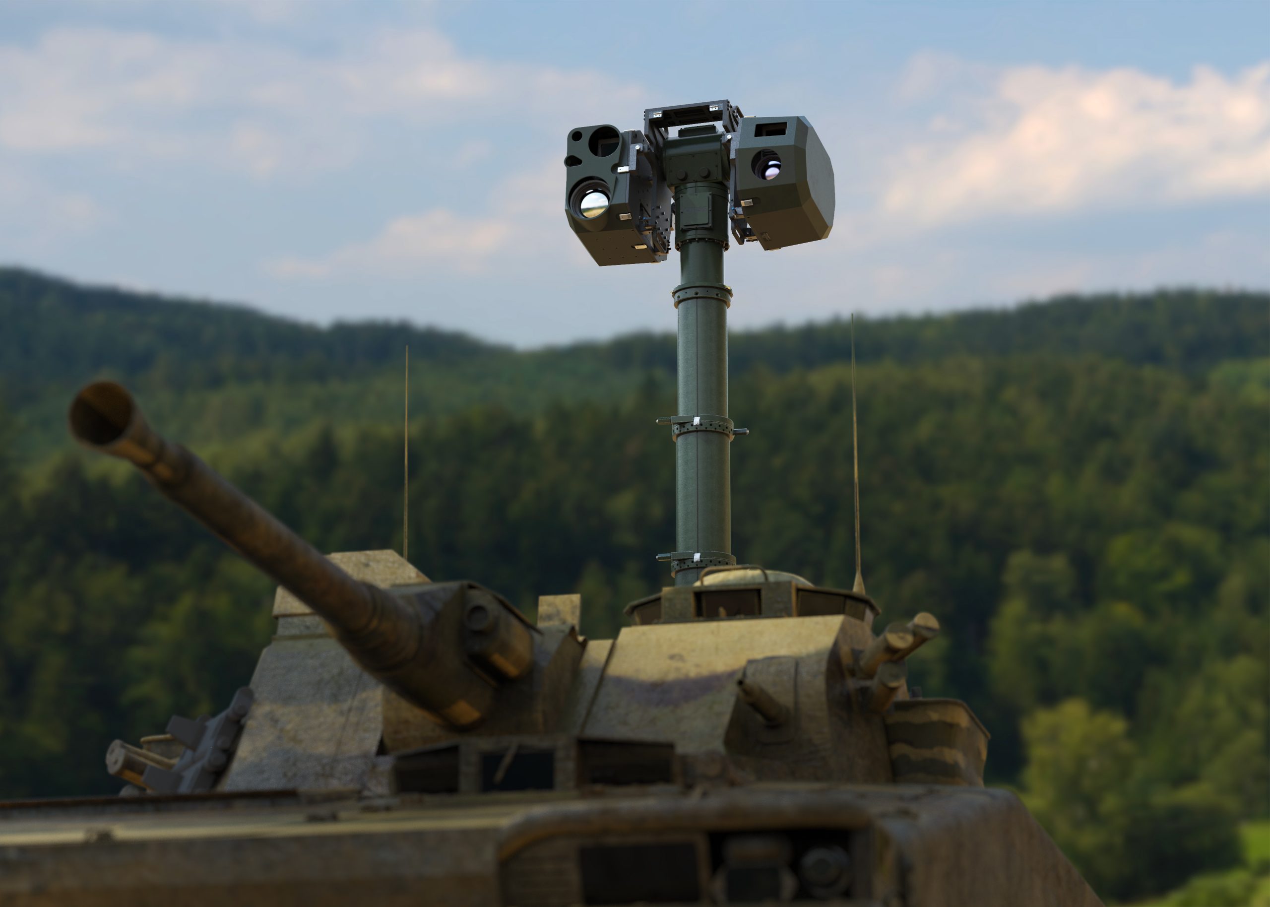 Hawkeye MMP on tank