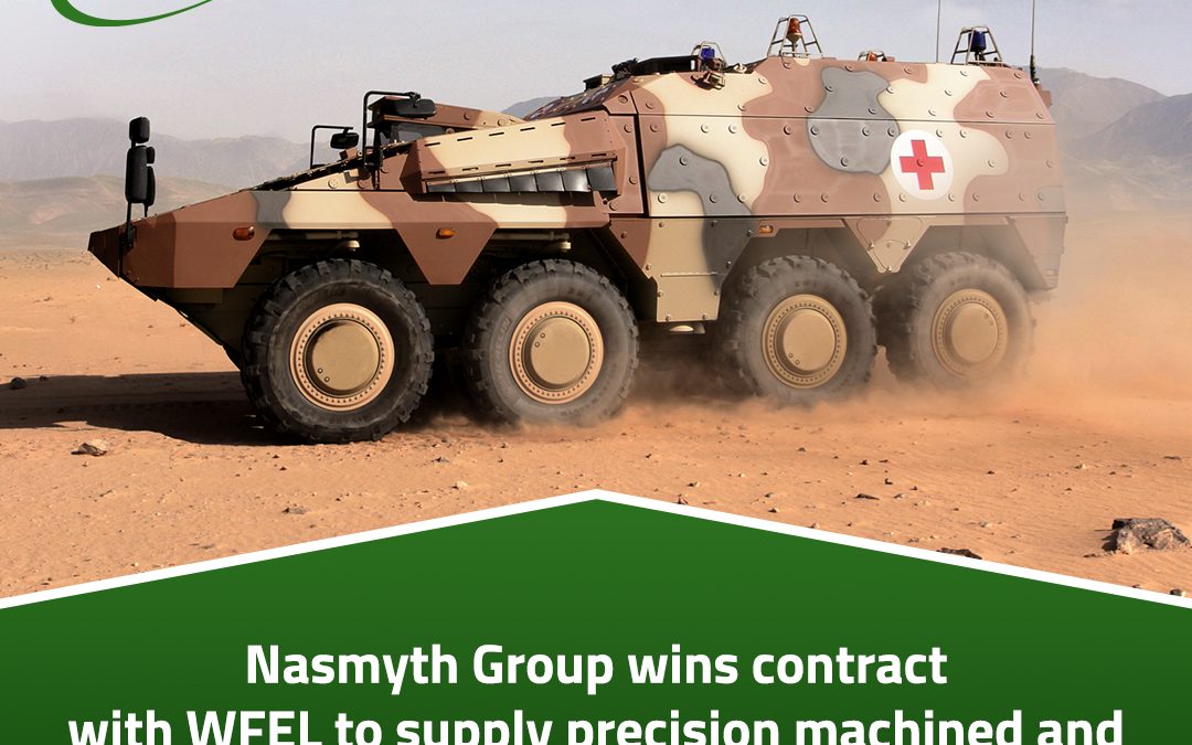 Nasmyth Group wins contract with WFEL to supply precision machined and fabricated components for the UK MoD’s Boxer Armoured Vehicle Programme