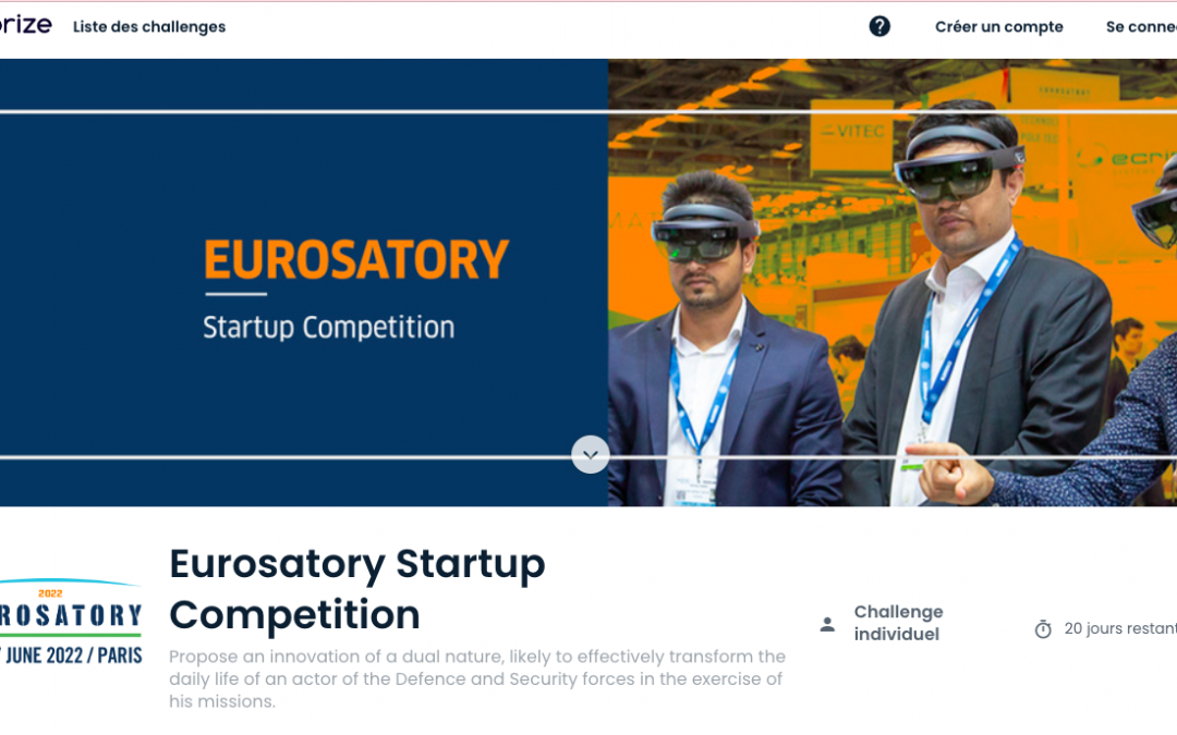Eurosatory Startup Competition